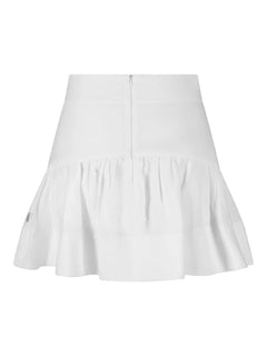 Anya Linen Skirt - White