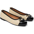 Lucy - Beige/Black Patent