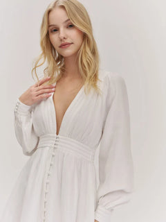 Anette Dress - White