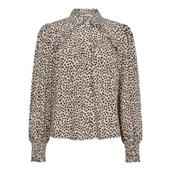 Butterdotcc Frill Blouse - Powder