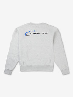 Organic Crewneck - Heather Grey