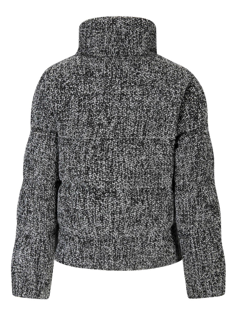 Indie Tweed Jacket - White/Black