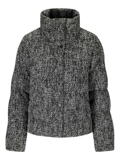 Indie Tweed Jacket - White/Black