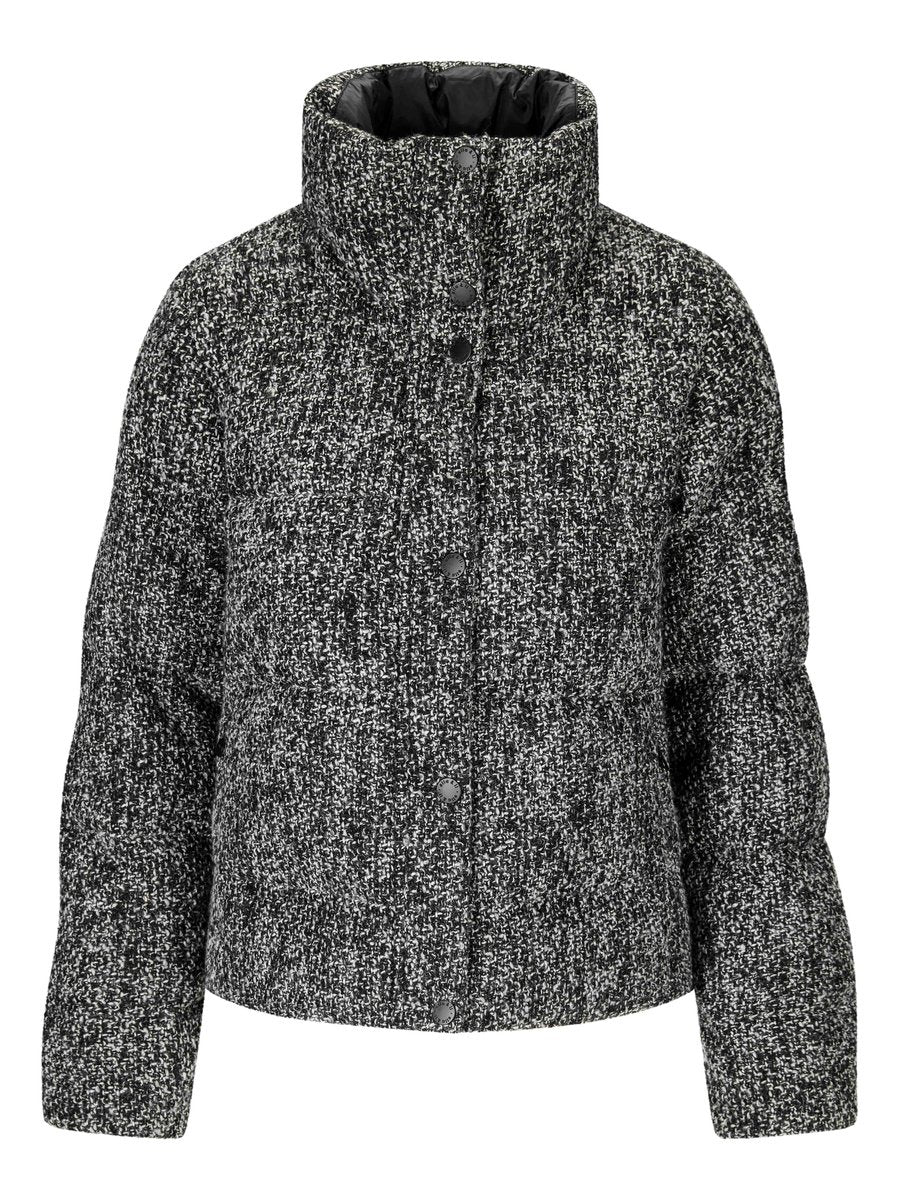 Indie Tweed Jacket - White/Black