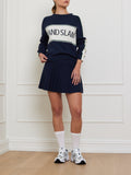 Grand Slam Sweater Women - Navy Blue
