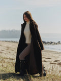 Talea Fake Fur Jacket - Dark Brown