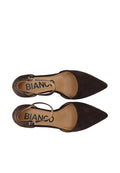 Biadevived Pump Micro Suede - Dark Brown