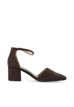 Biadevived Pump Micro Suede - Dark Brown