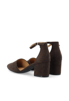 Biadevived Pump Micro Suede - Dark Brown