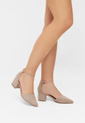 Biadevived Pump Micro Suede - Nougat