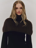 Sylvia Chunky Neck - Dark Brown