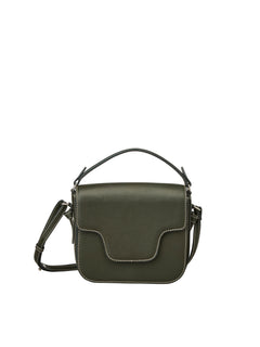 Glossy Cow Iris Bag - Army