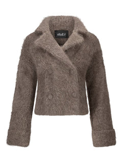 Fenny Chunky Cardigan - Brown