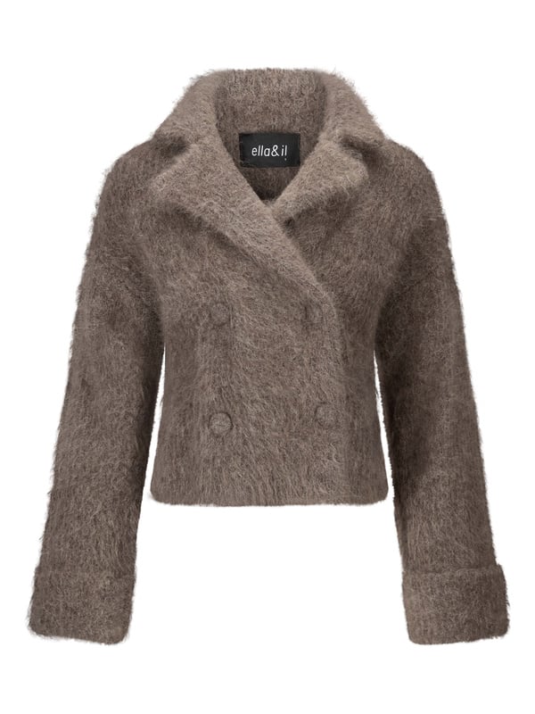 Fenny Chunky Cardigan - Brown
