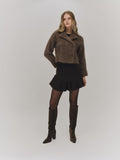 Fenny Chunky Cardigan - Brown