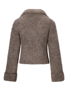 Fenny Chunky Cardigan - Brown