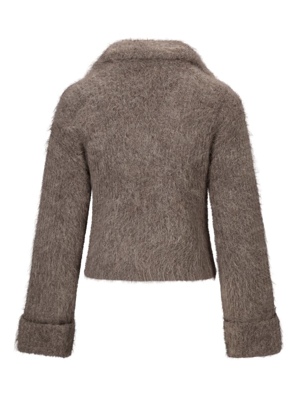 Fenny Chunky Cardigan - Brown