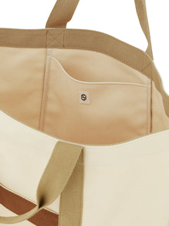Canvas Berta Bag - Birch White