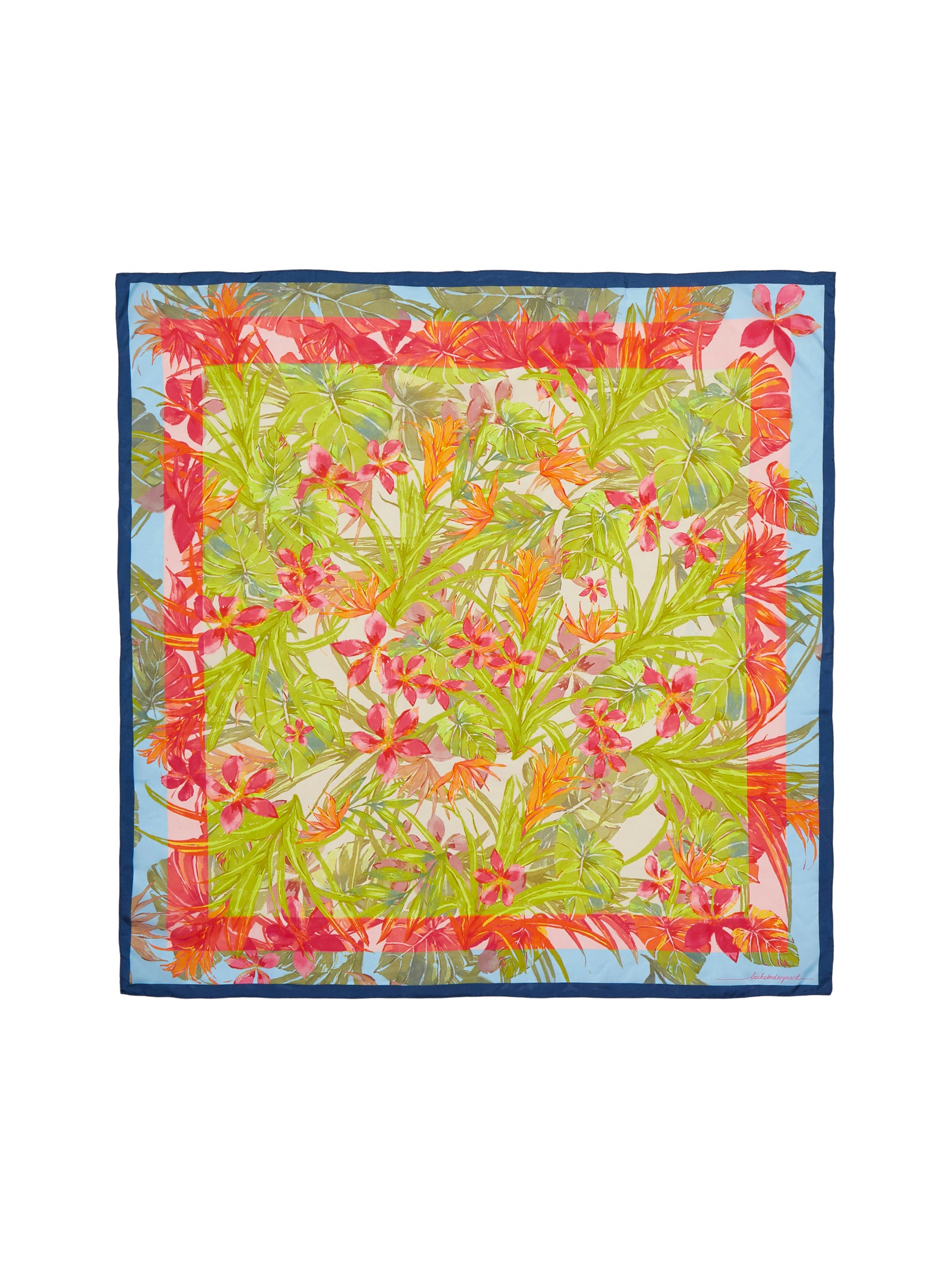 Big Tropicalia Sia Scarf - Multi Col.