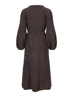 Olivia Chunky Cardigan - Dark Brown