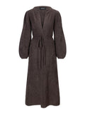 Olivia Chunky Cardigan - Dark Brown