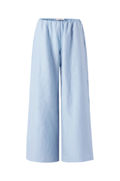 Linen Sailor Pant - Light Blue