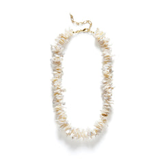 Pearl Power Necklace - Gold