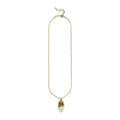 Golden Pebble Necklace - Gold