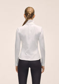 Serene Half Zip Long Sleeve - White