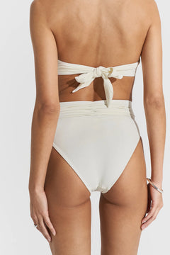 Bay Bikini Bottom - Pearl White