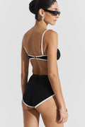 Ribbed Bikini Top - Black