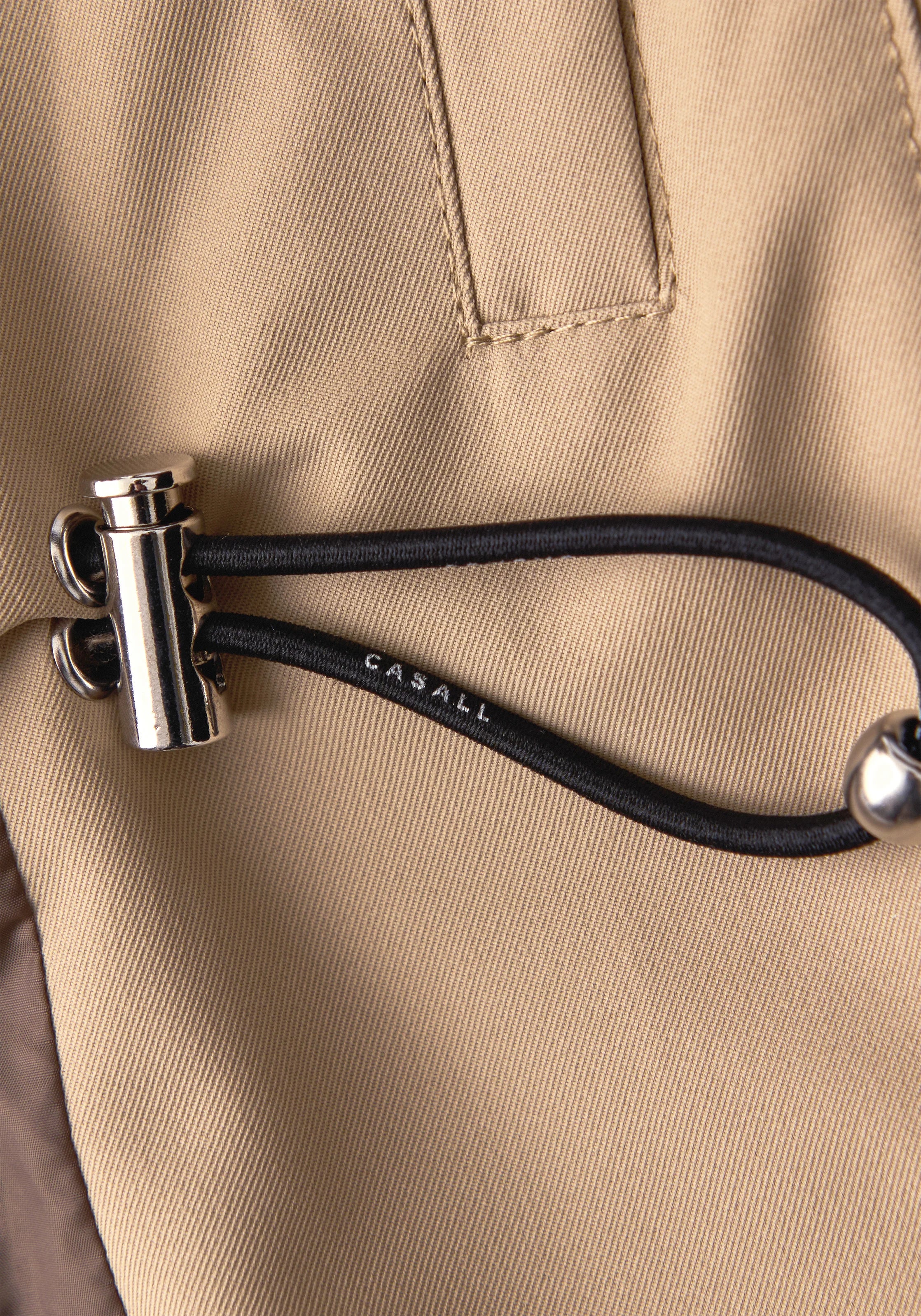 Scandi Trench Rain Coat - Sand Beige