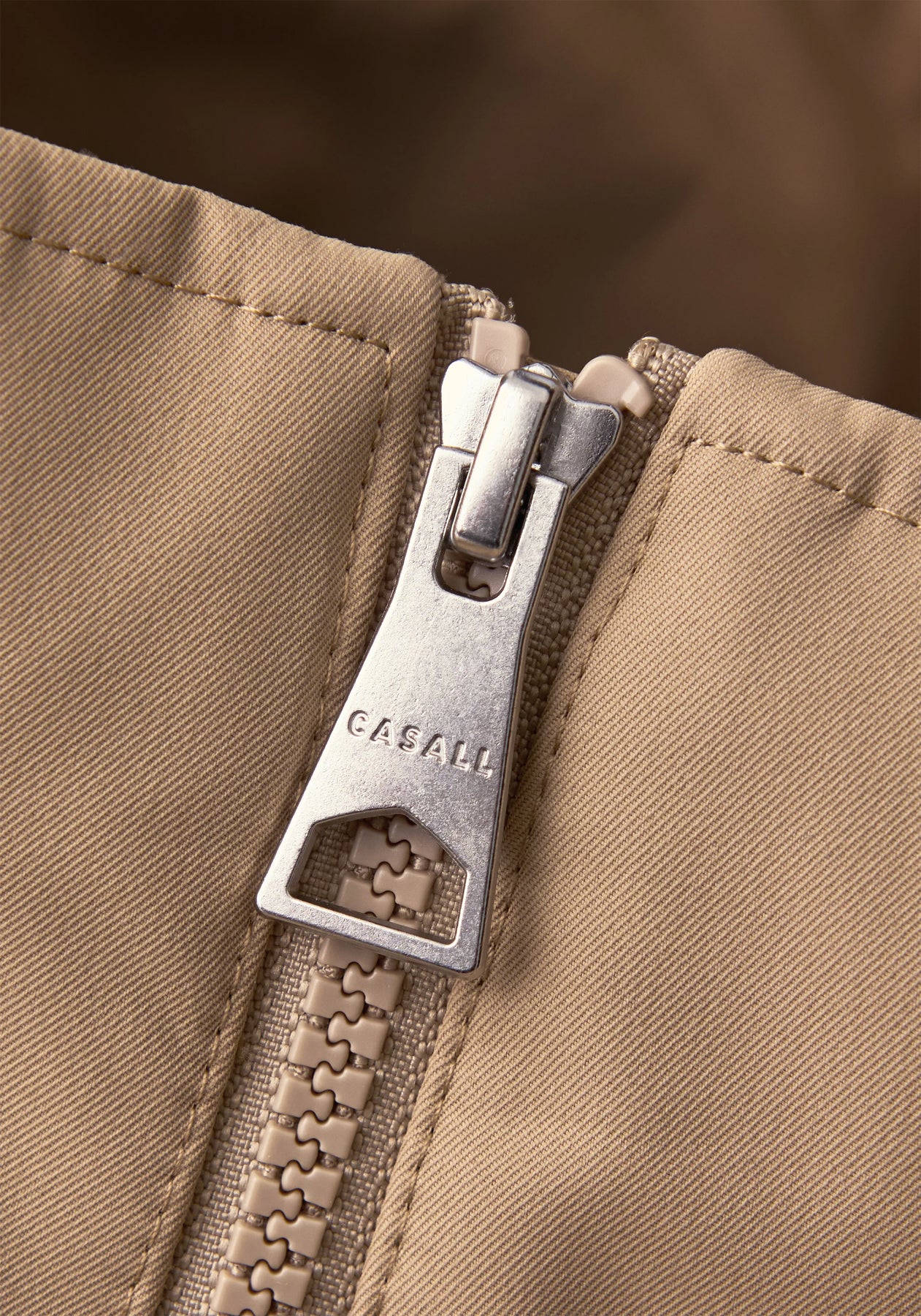 Scandi Trench Rain Coat - Sand Beige