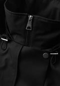 Scandi Trench Rain Coat - Black