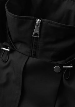 Scandi Trench Rain Coat - Black