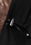 Scandi Trench Rain Coat - Black