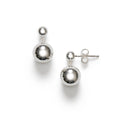 Drop Of Silver Earring - Silver