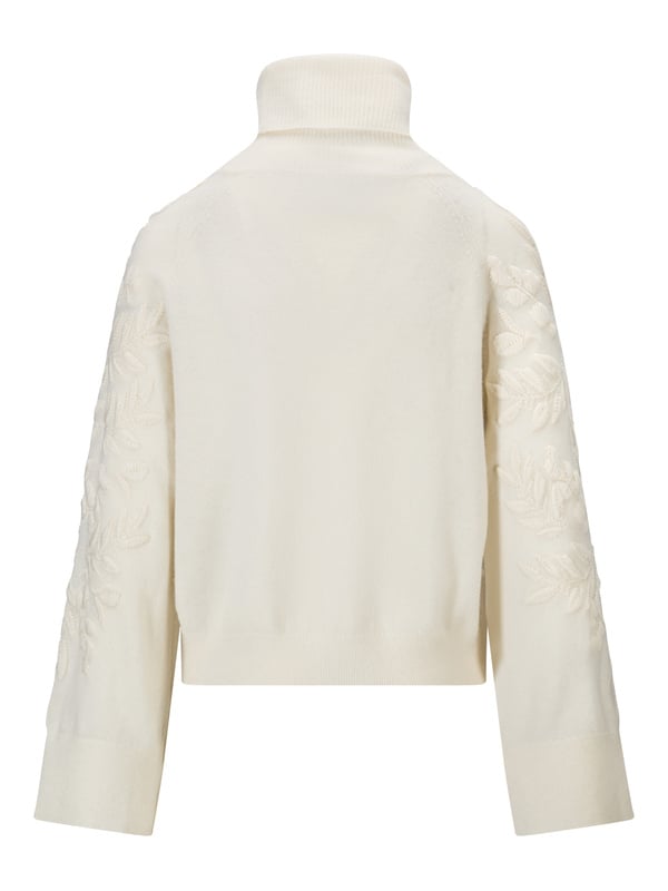 Laurie Wool Sweater - White
