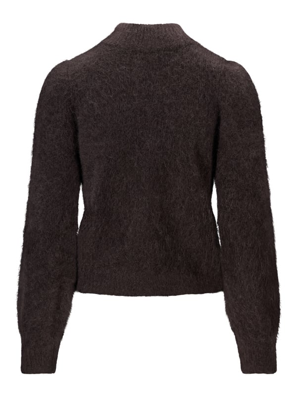 Venja Chunky Sweater - Dark Brown