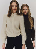 Venja Chunky Sweater - Dark Brown
