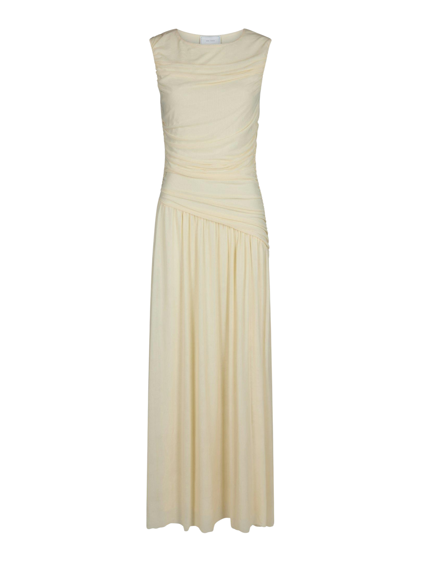 Cludine Mesh Dress - Light Yellow