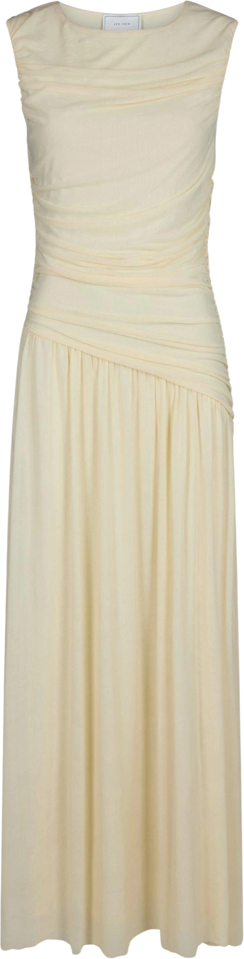 Cludine Mesh Dress - Light Yellow
