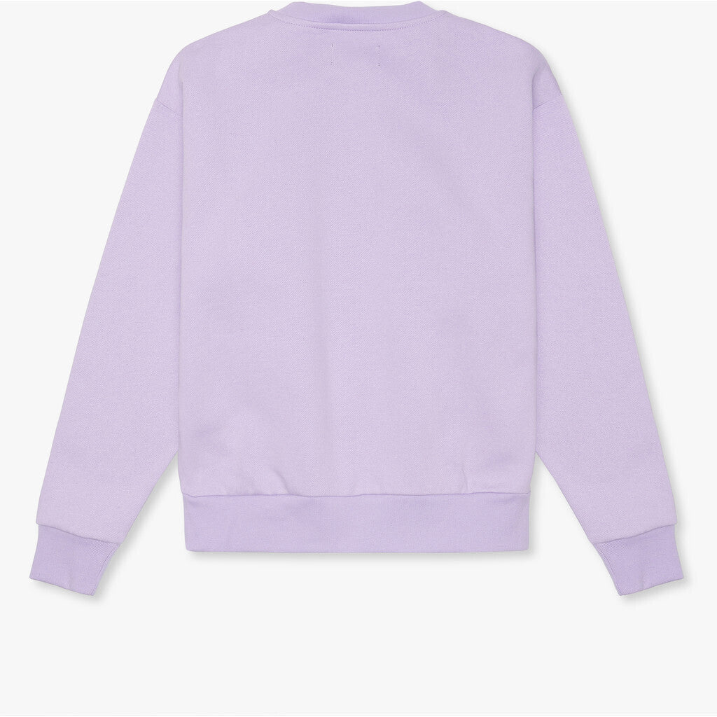 Organic Fitted Crewneck - Lavender
