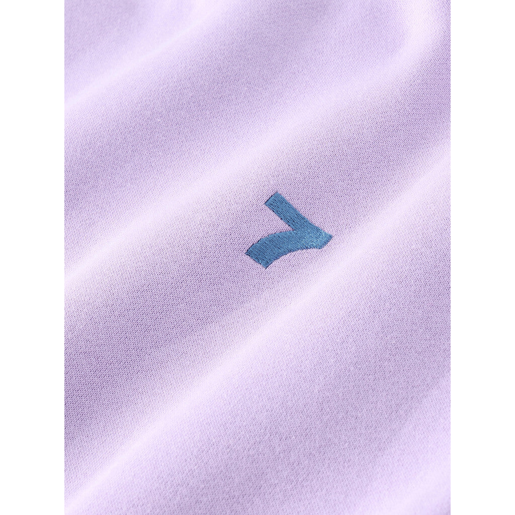 Organic Fitted Crewneck - Lavender