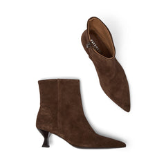 Wilma - Brown Suede
