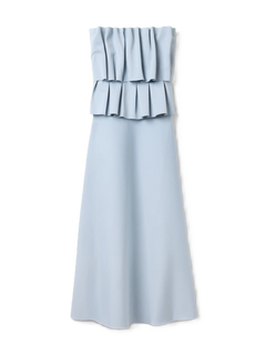 Sculpted Tube Dress - Dove Blue