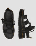 Nartilla Hydro Lace Up Gladiator Sandals - Black