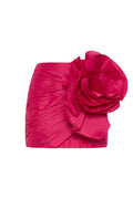 Potion Spiral Mini Skirt - Rich Magenta