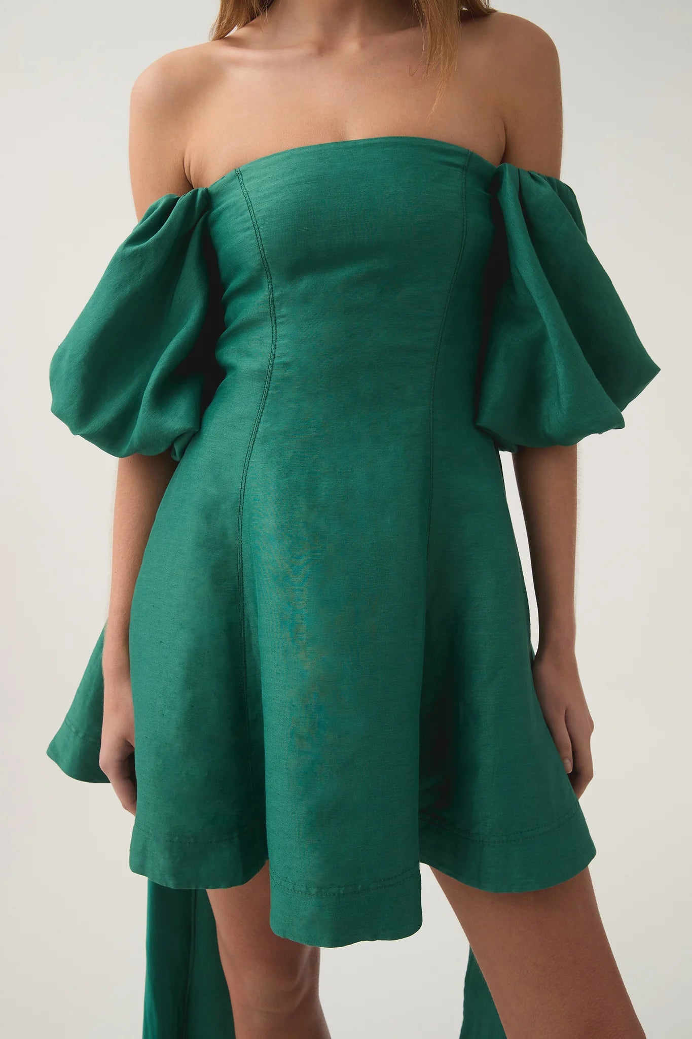 Incarnation Mini Dress - Emerald