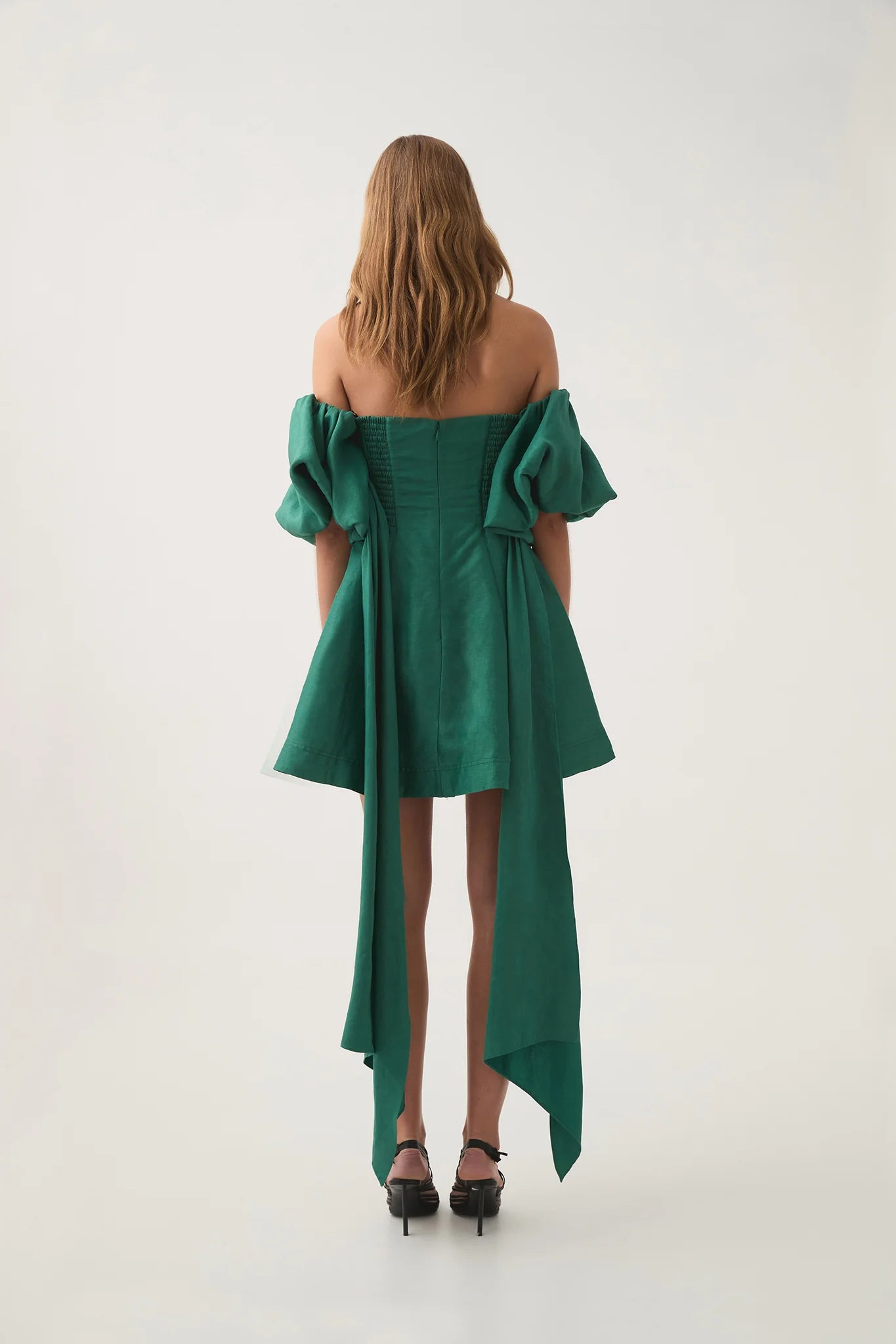 Incarnation Mini Dress - Emerald